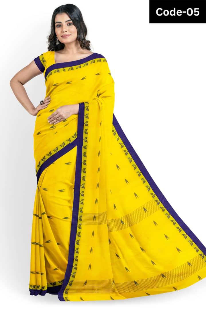 Pure Cotton Saree with Blouse piece